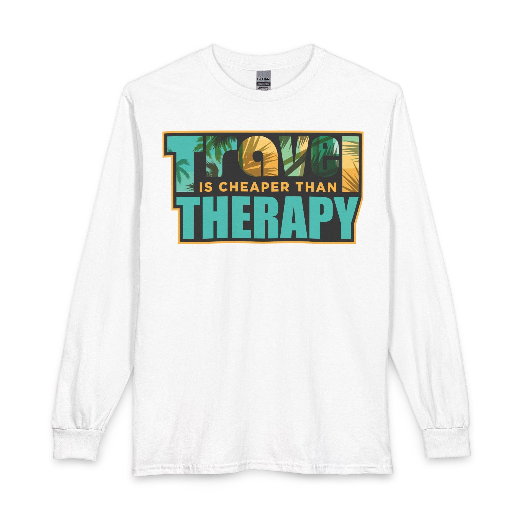 Golf Is Cheaper Than Therapy Long Sleeve Tee