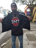 BMT RED Globe Logo T-Shirt — “The World Is Ours” Graphic Tee