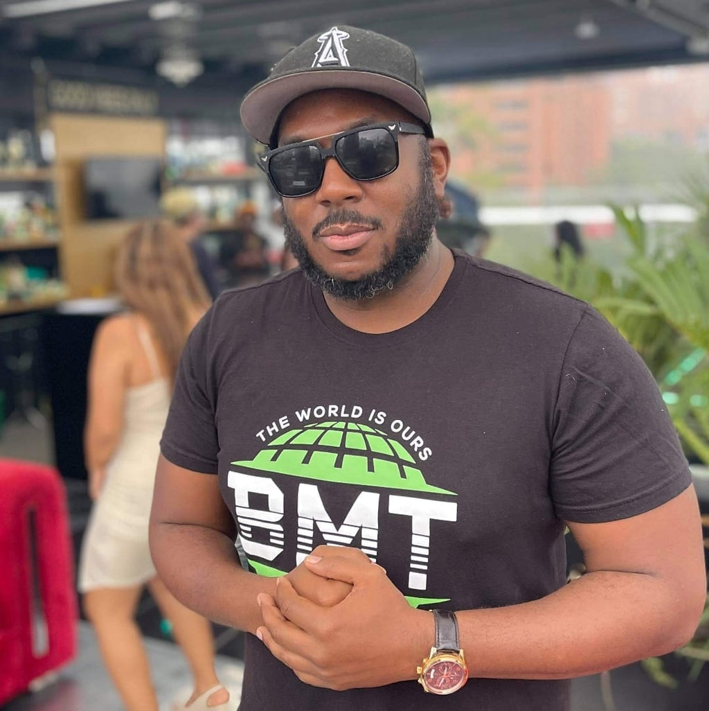 BMT Globe Logo T-Shirt — "The World Is Ours / Orbis Nostrum"