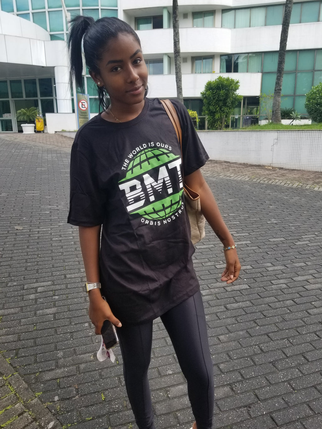 BMT Globe Logo T-Shirt — "The World Is Ours / Orbis Nostrum"